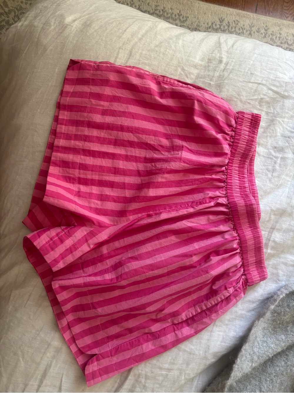 LMND cotton high waist shorts